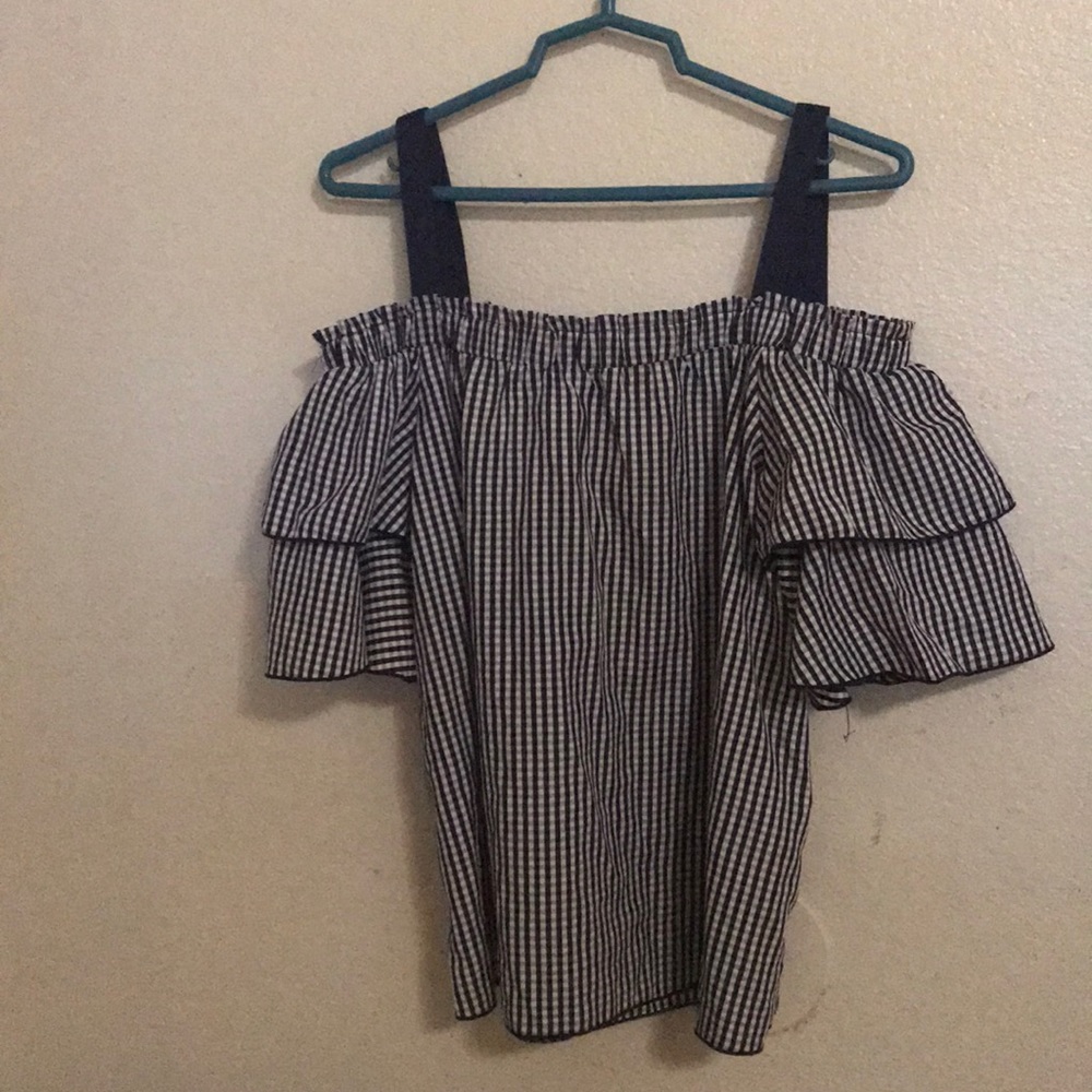Off the shoulder shirt